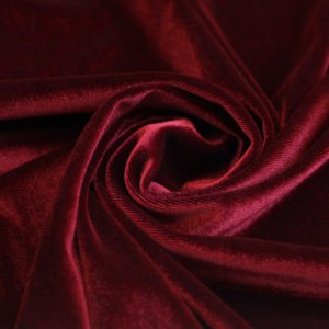 Обивочная ткань для дивана
 Бархат для штор стрейч цвет бордовый